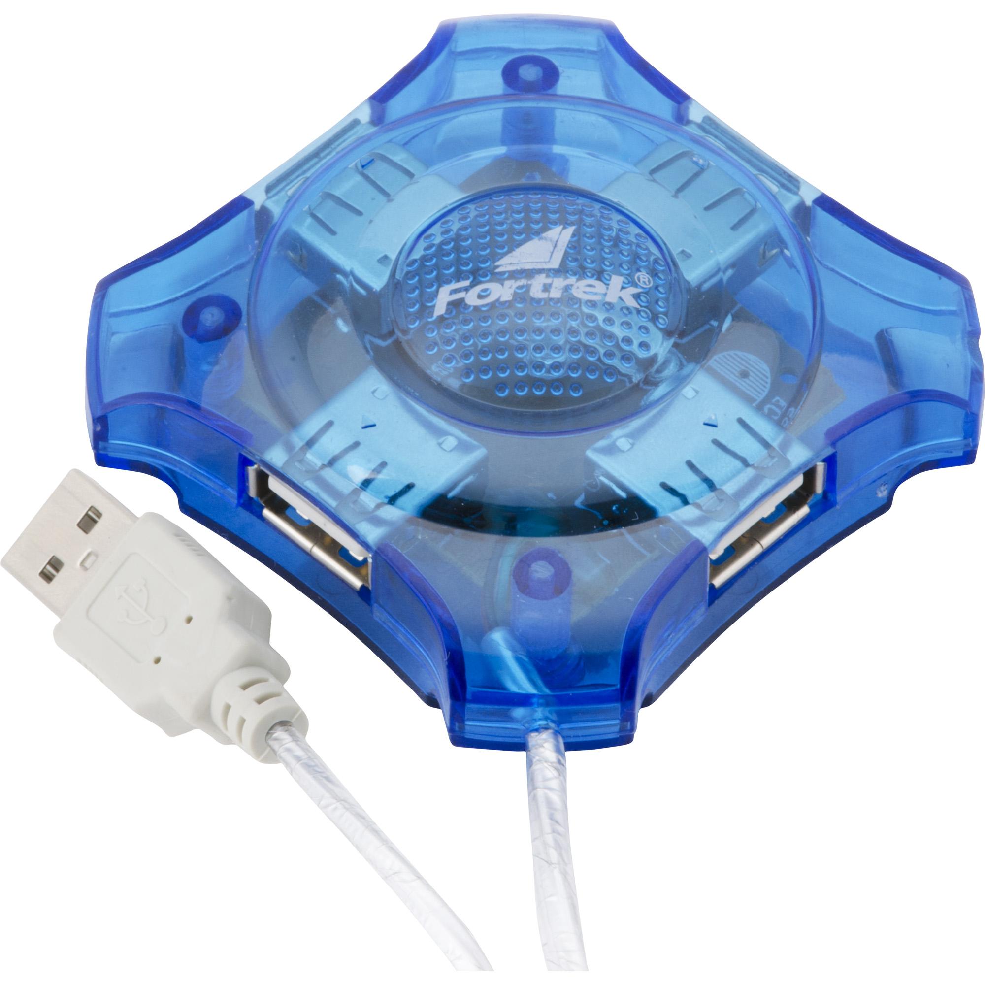 Hub USB Fortrek 4 Portas HBU 401