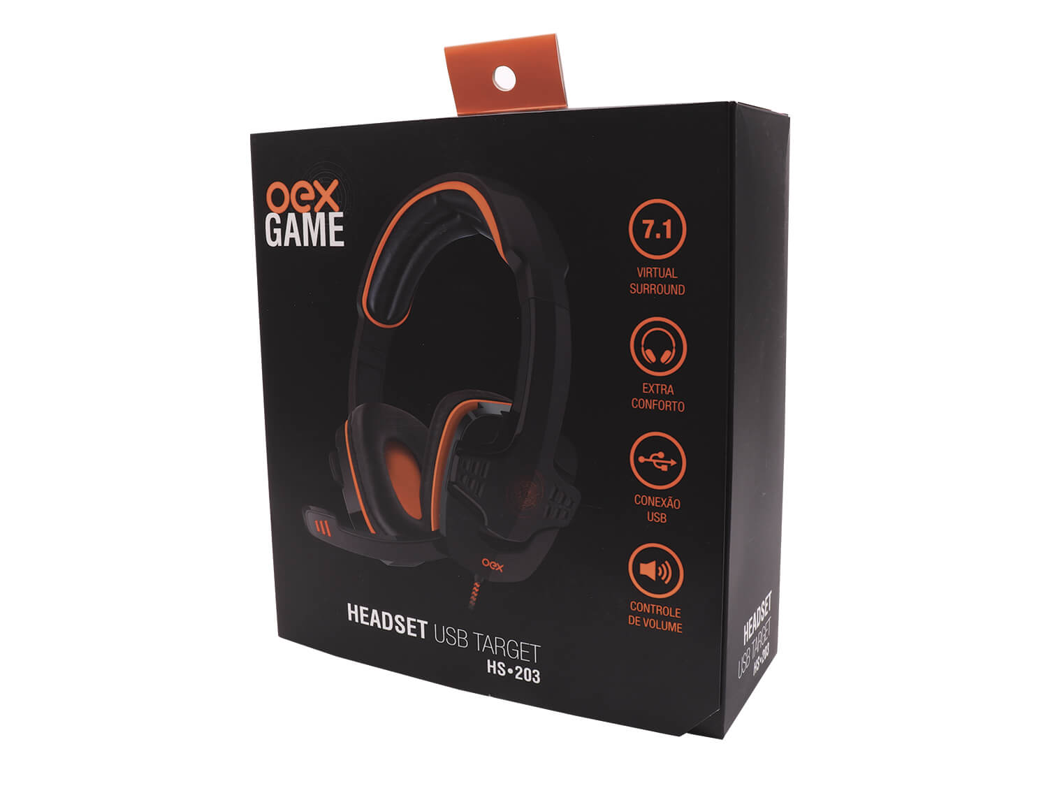 Headset OEX Game HS 203 USB Target