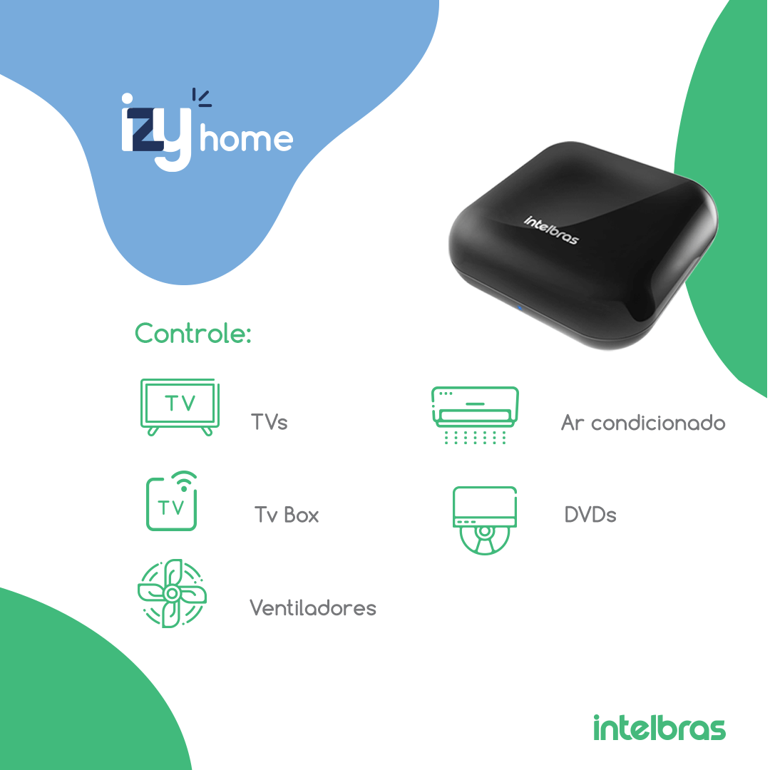 Smart Controle Universal IR Intelbras IZY Connect