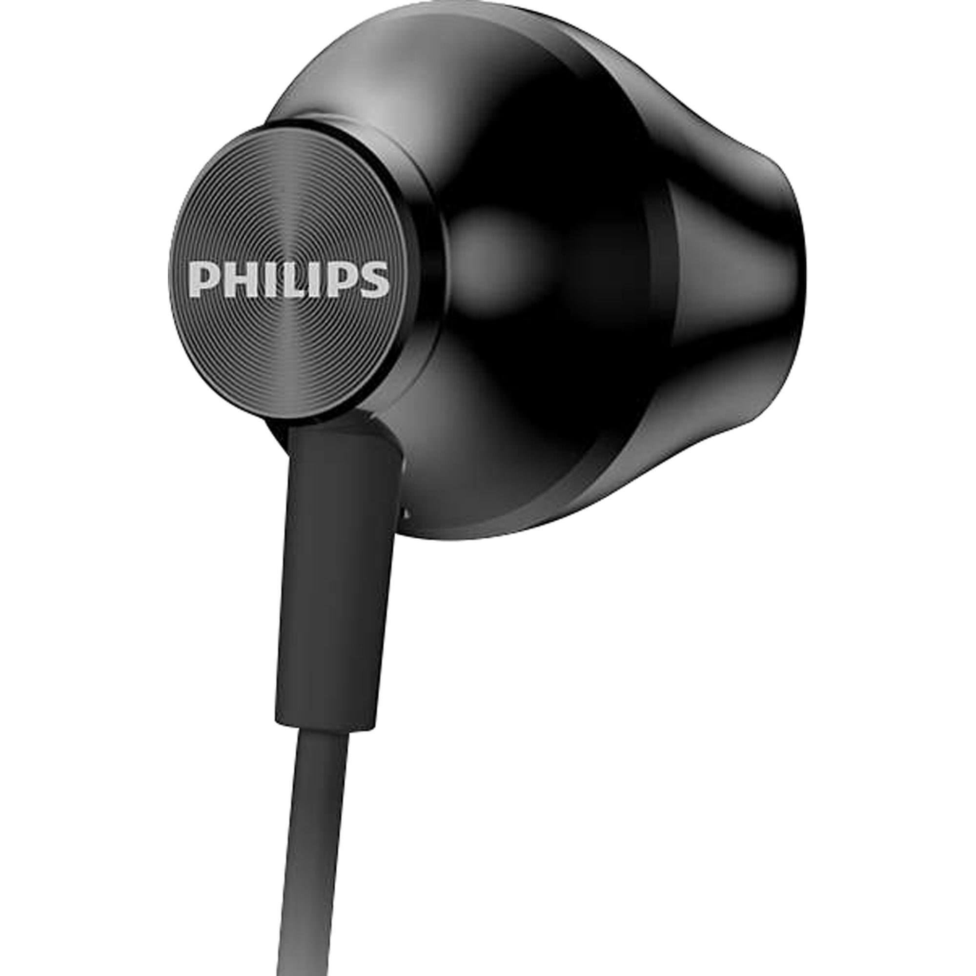 Fone Philips Auricular TAUE 100BK/00 Preto